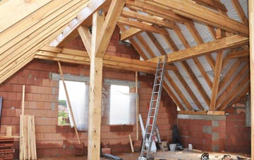 New Greens attic trusses
